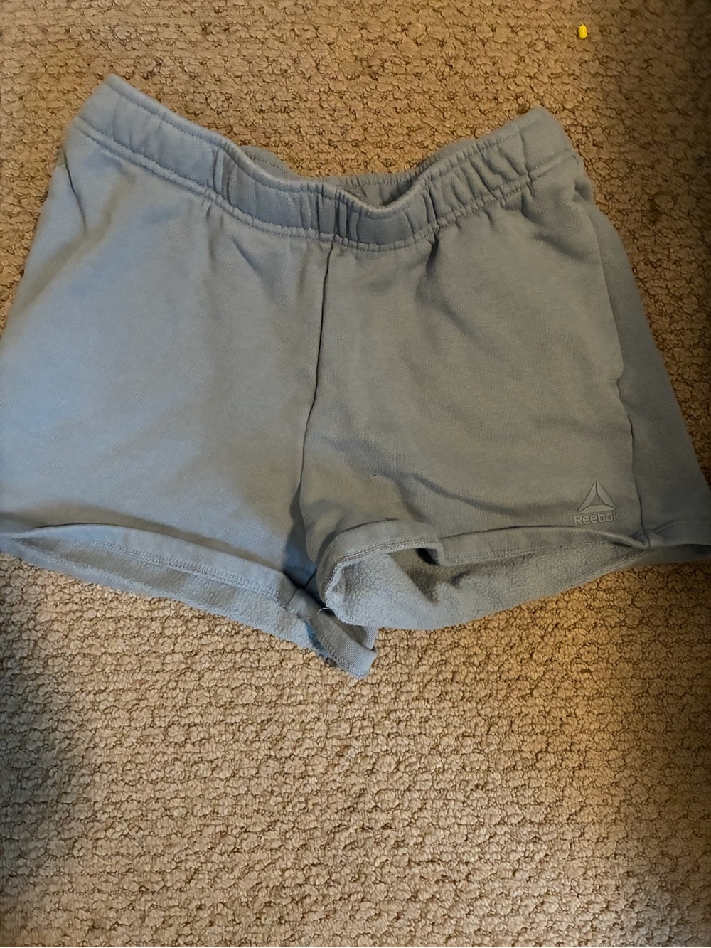 Reebok Women's Pale Blue Athletic Lounge Shorts
